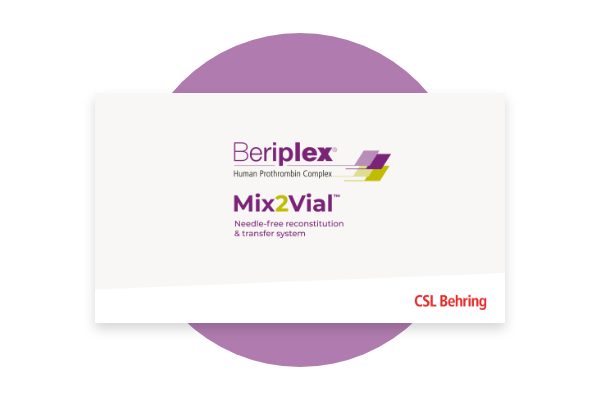 Beriplex Mix2Vial video